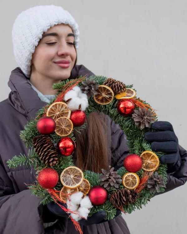 Новогодний венок №4